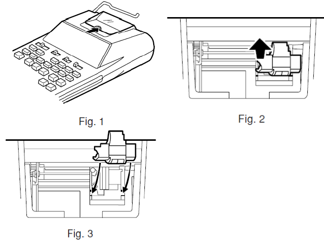 Sharp EL 1750V Printing Calculator-1