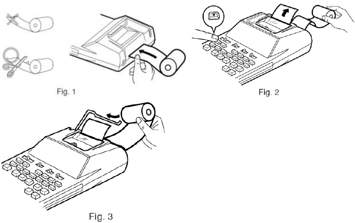 Sharp EL 1750V Printing Calculator-2
