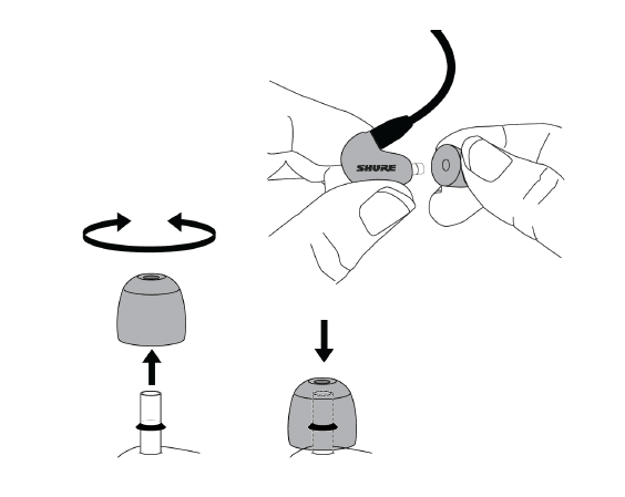 Shure SE215 Special Edition PRO Wired Earbuds User Guide | ManualsLibraryy