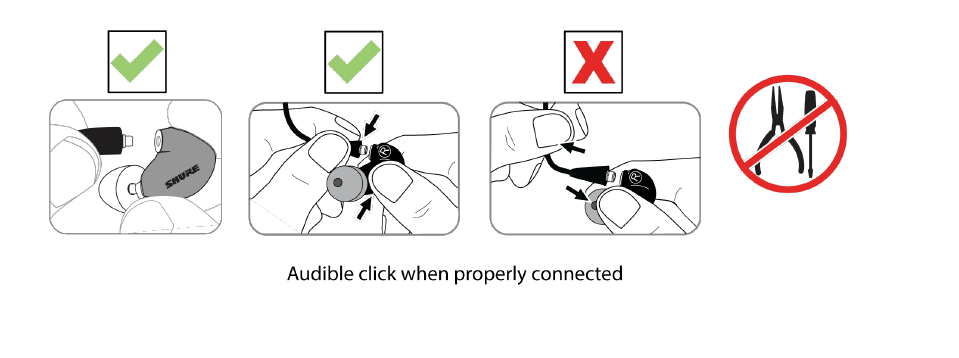 Shure SE215 Special Edition PRO Wired Earbuds User Guide | ManualsLibraryy