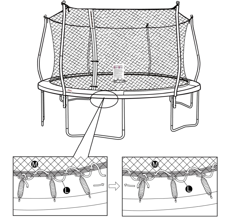 Sportspower Bounce Pro TR0123BGA168 Trampoline-18