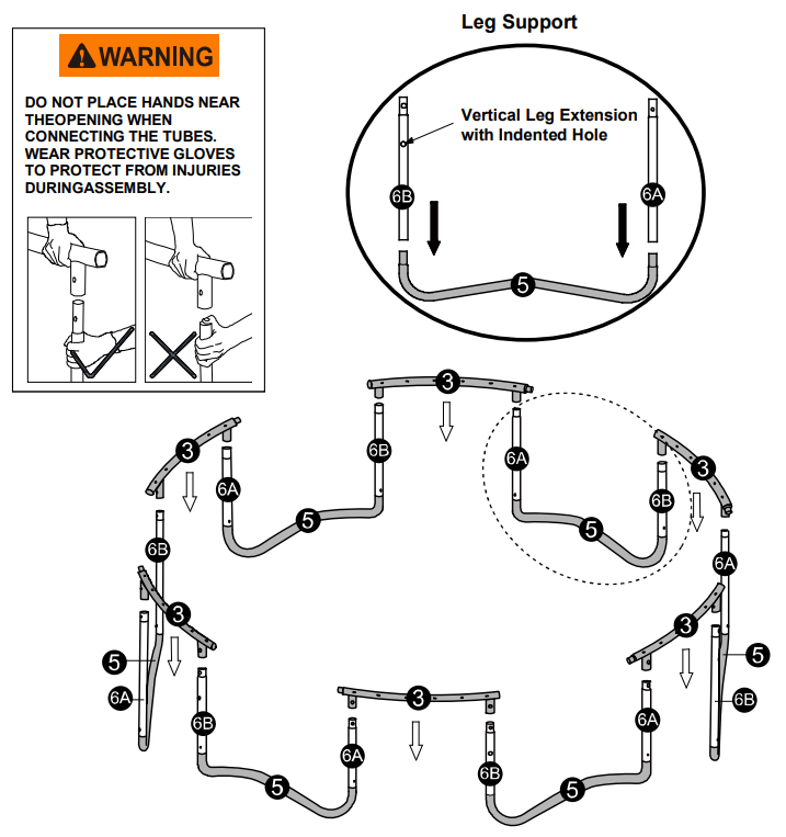 Sportspower Bounce Pro TR0123BGA168 Trampoline-6