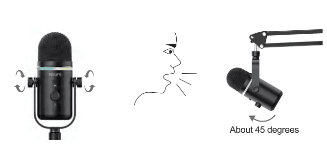 TECURS MR03 RGB Gaming Microphone-2