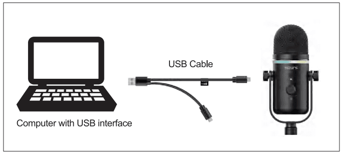 TECURS MR03 RGB Gaming Microphone-5