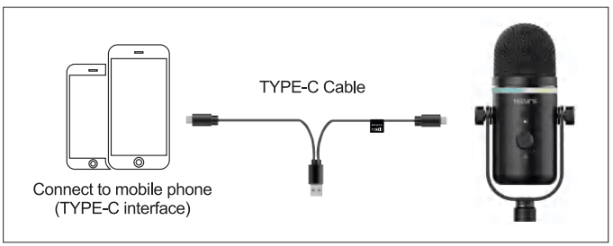 TECURS MR03 RGB Gaming Microphone-7