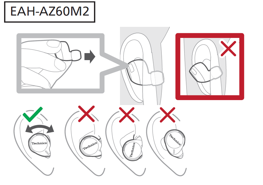Technics EAH-AZ80-K Premium Hi-Fi True Wireless Earbuds 4