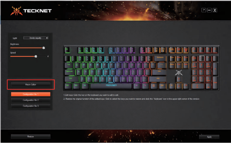 Tecknet TK-KB013 Gaming Keyboard-10
