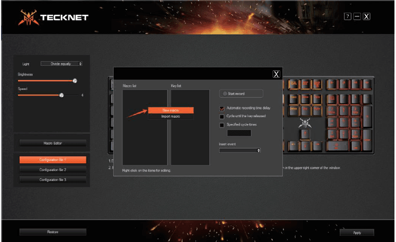 Tecknet TK-KB013 Gaming Keyboard-11