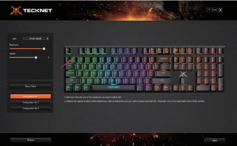 Tecknet TK-KB013 Gaming Keyboard-14