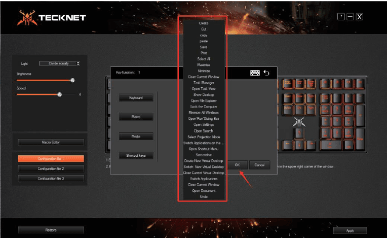 Tecknet TK-KB013 Gaming Keyboard-19