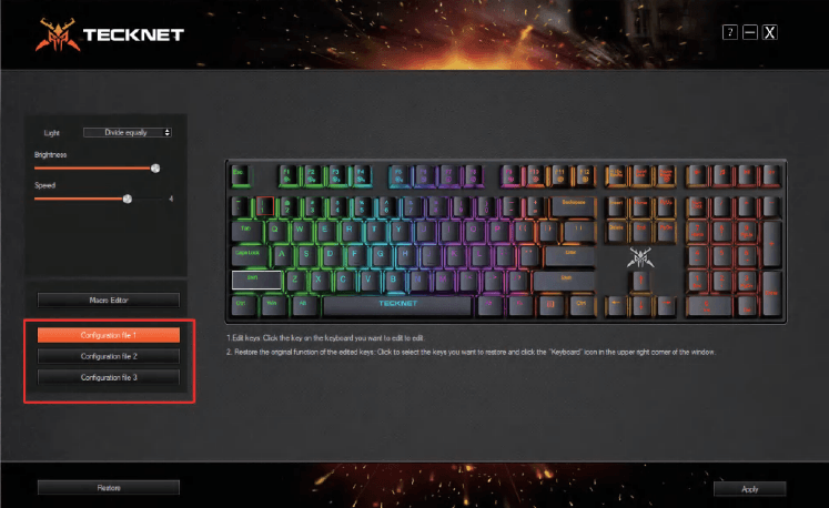 Tecknet TK-KB013 Gaming Keyboard-21