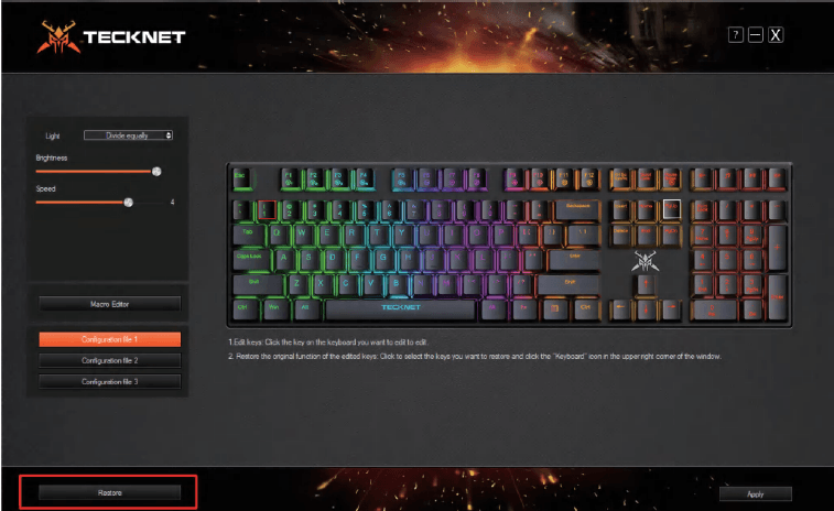 Tecknet TK-KB013 Gaming Keyboard-22