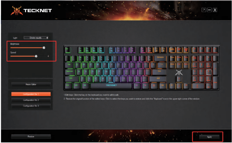Tecknet TK-KB013 Gaming Keyboard-9