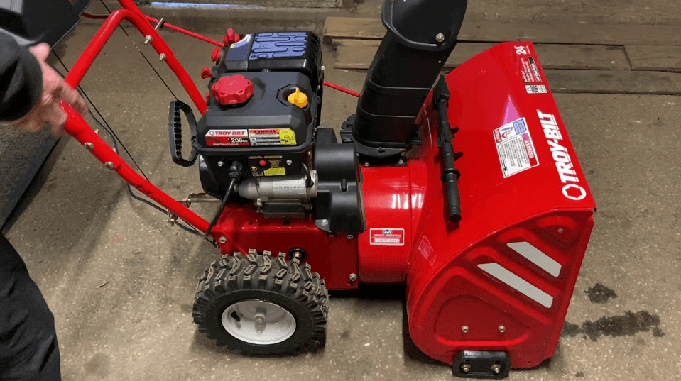 Troy-Bilt Storm 2410 Snow Thrower User Manual