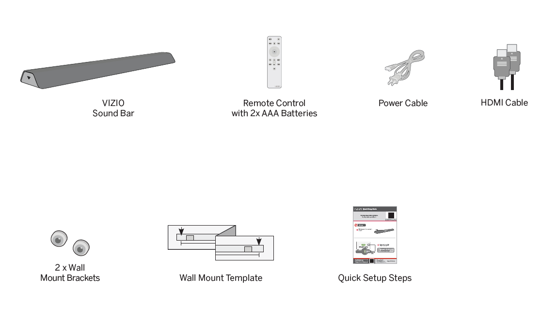 VIZIO M-Series All-in-One M213ad-K8 Immersive Sound Bar User Manual VIZIO M-Series All-in-One M213ad-K8 Immersive Sound Bar 1