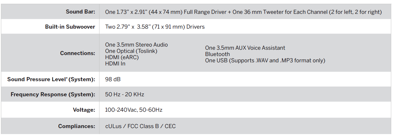 VIZIO M-Series All-in-One M213ad-K8 Immersive Sound Bar User Manual VIZIO M-Series All-in-One M213ad-K8 Immersive Sound Bar 24