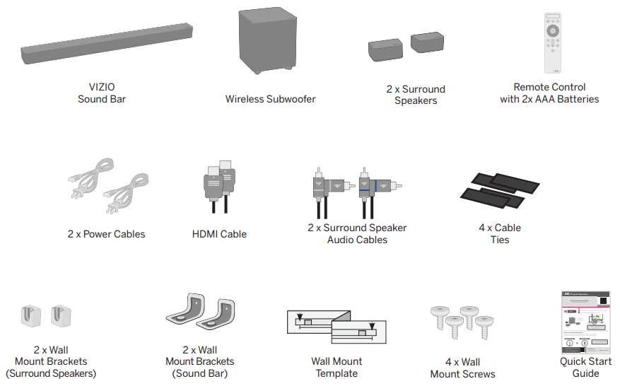 VIZIO M-Series M51ax-J6 Premium Sound Bar 1