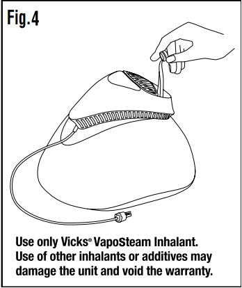 Vicks WarmSteam Vaporizer V188 Manual Vicks WarmSteam Vaporizer V188-4