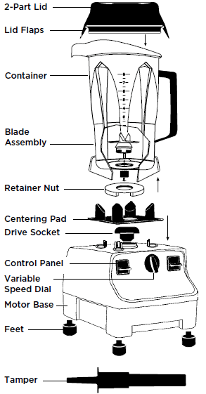 Vitamix 5200 Professional Blender User Manual Vitamix 5200 Professional Blender-1