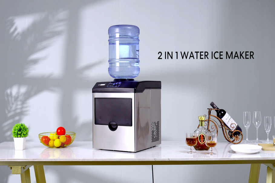 VivoHome VH1043 2-in-1 Ice Maker with Water Dispenser User Manual