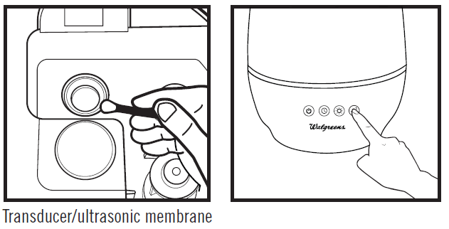 Walgreens UHE WGC2 Medium Sized Room Humidifier 12