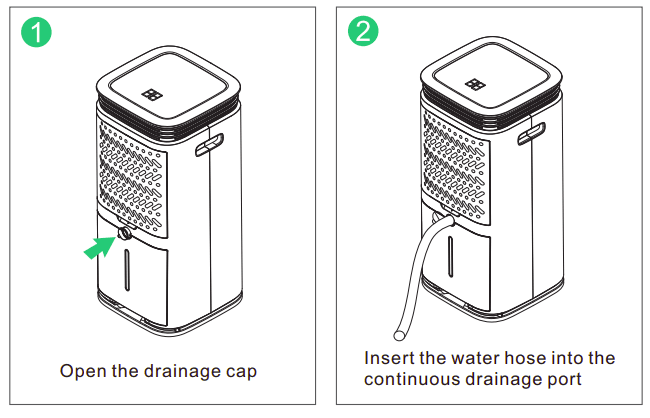 Waykar PD253B 5000 Square Ft Home Dehumidifier User Manual-11