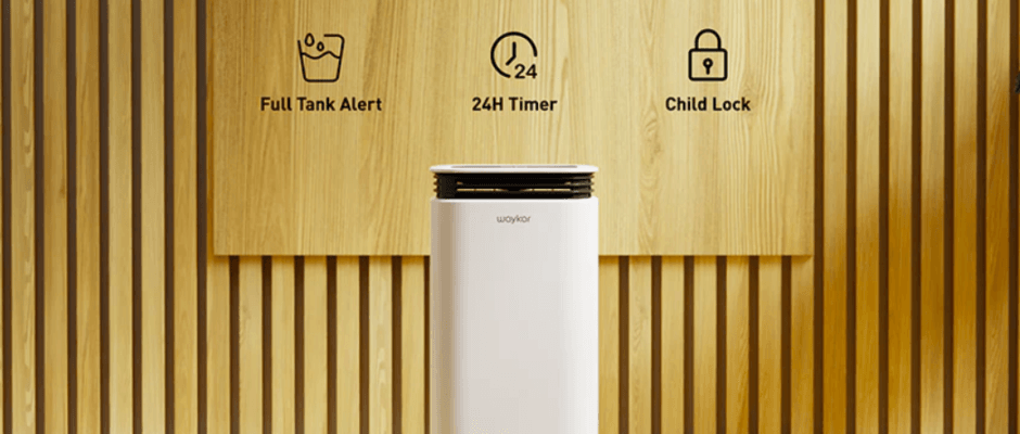 Waykar PD253B 5000 Square Ft Home Dehumidifier User Manual | ManualsLibraryy