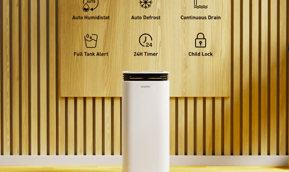 Waykar PD253B 5000 Square Ft Home Dehumidifier User Manual | ManualsLibraryy