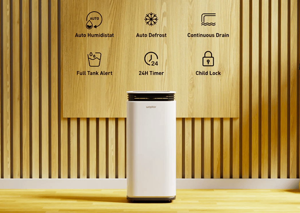 Waykar PD253B 5000 Square Ft Home Dehumidifier User Manual