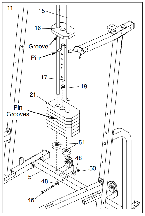 Weider 9940 Home Gym Equipment-11
