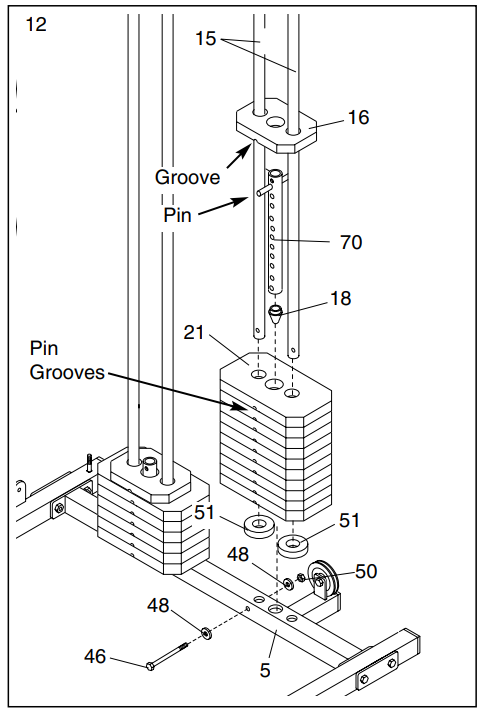 Weider 9940 Home Gym Equipment-12