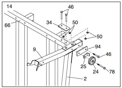 Weider 9940 Home Gym Equipment-14