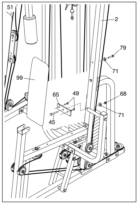 Weider 9940 Home Gym Equipment-22
