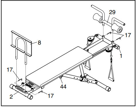 Weider Total Body Works 5000 Weight Training System-8