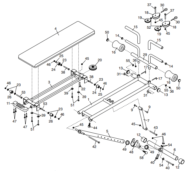 Weider Total Body Works 5000 Weight Training System-9