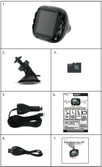 Yada Dash Road Cam HD Smart Dash Cam-1