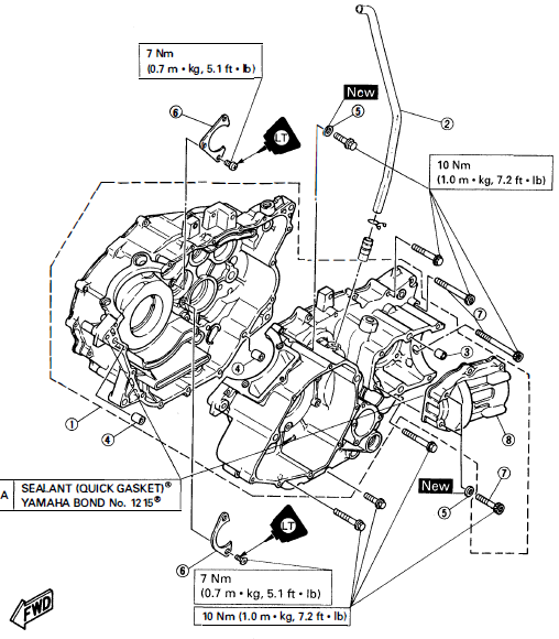 Yamaha YFM400FW Kodiak 400 ATV Bike User Manual-34