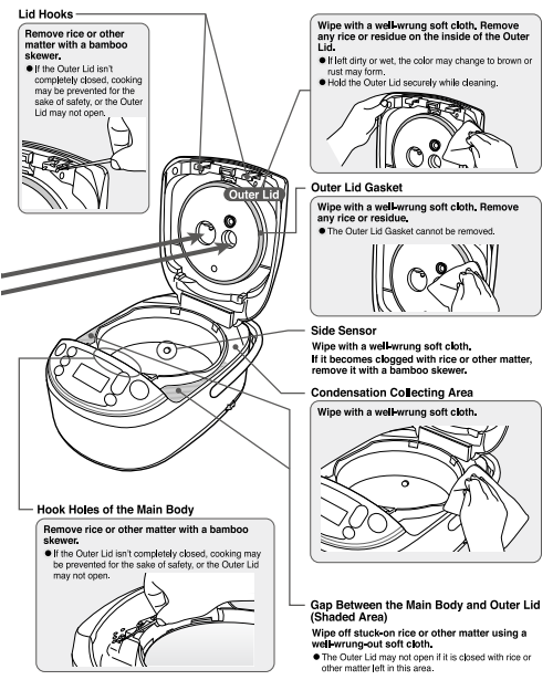 Zojirushi NP-NWC10XB Pressure Induction Heating Rice Cooker User Guide Zojirushi NP-NWC10XB Pressure Induction Heating Rice Cooker-24