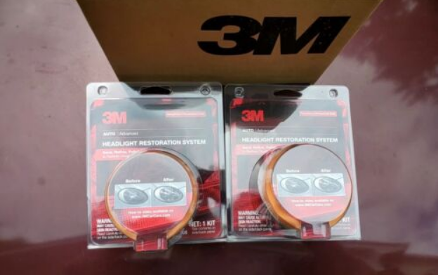 3M 39008 Headlight Lens Restoration System Instructions Manual
