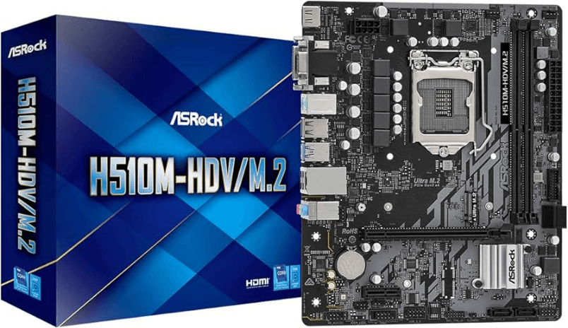 ASRock H510M-HDV Compatible with Intel CPUs-product