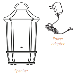 Acoustic Research AWSF6RBK Sedona Rechargeable Wireless Speaker-1