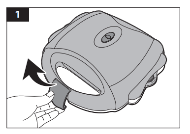 Amazon Basics B0BCPT6JLY 3-in-1 Waffle Maker 1