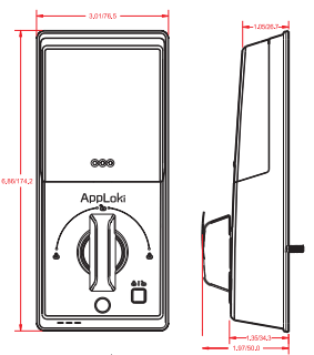 AppLoki D100 Electronic Keypad Smart Lock User Manual AppLoki D100 Electronic Keypad Smart Lock-6