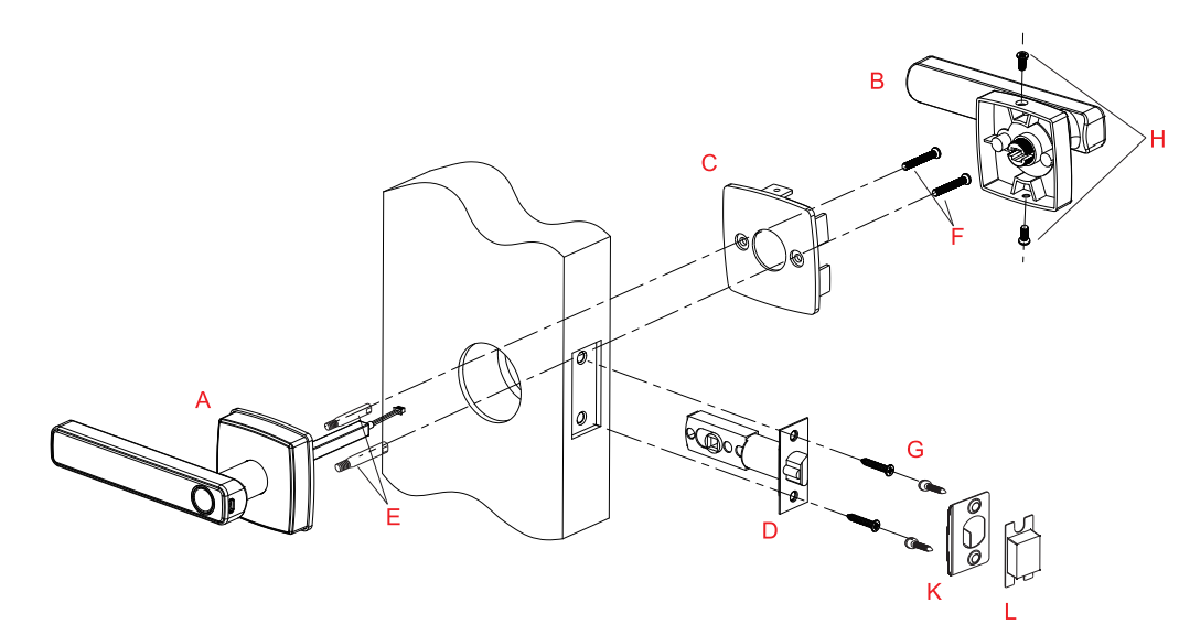 AppLoki N1TY Smart Fingerprint Door Lock-3
