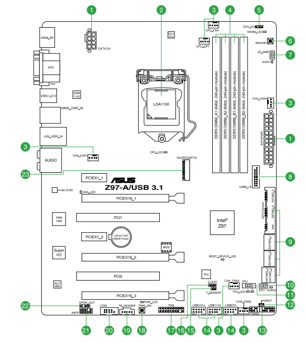 Asus Z97-A Motherboard-7