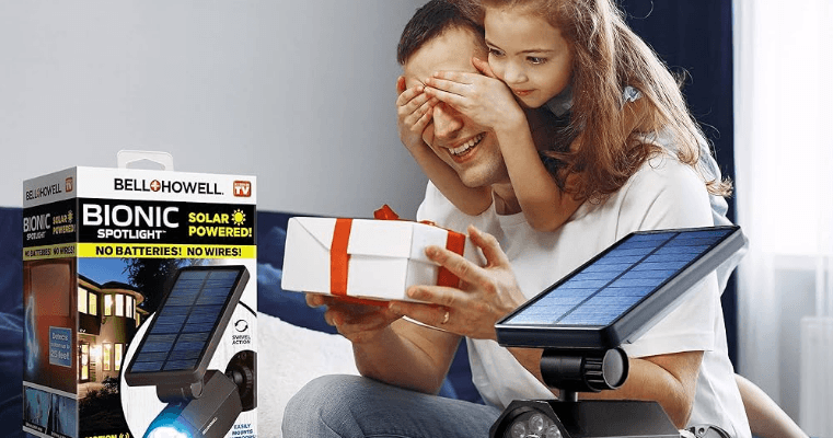 Bell Howell 2963 Motion Solar Powered Bionic Spotlight-featured