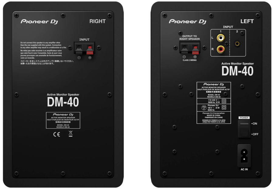Best DJ Speakers For Home-Pioneer DJ Studio Monitor-DM40