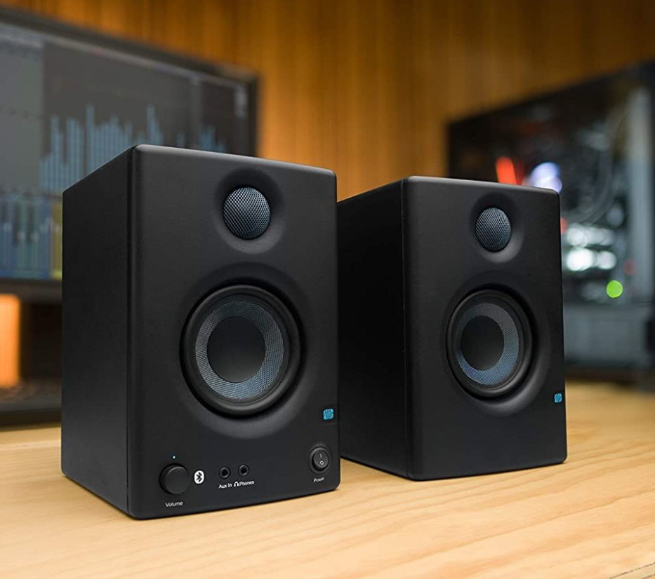 Best DJ Speakers For Home-PreSonus Eris E3.5BT-3.5 Near Field Studio Monitors