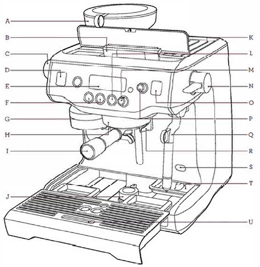 Breville BES980XL Oracle Espresso Machine User Guide Breville BES980XL Oracle Espresso Machine-1