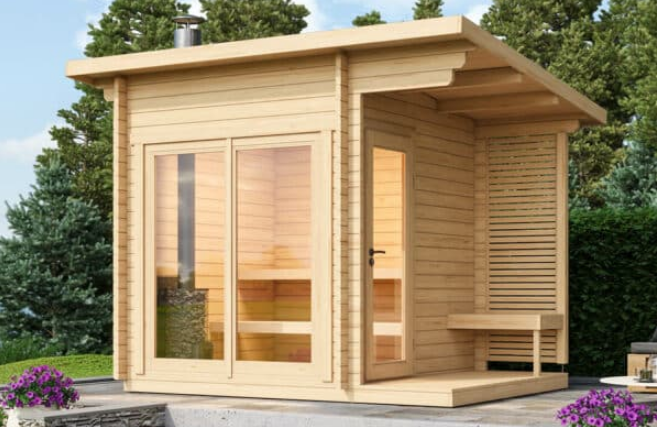 Bsaunas APL55-1 Halden-S 40 Log Sauna Instructions Manual